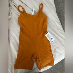 Lululemon Align Jumpsuit - Size 12 - Orange